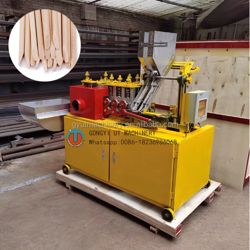 Bamboo belleza y la cabeza de las uñas empujador de la cutícula remover máquina de fabricación del palo de madera máquina de afilado con afilador