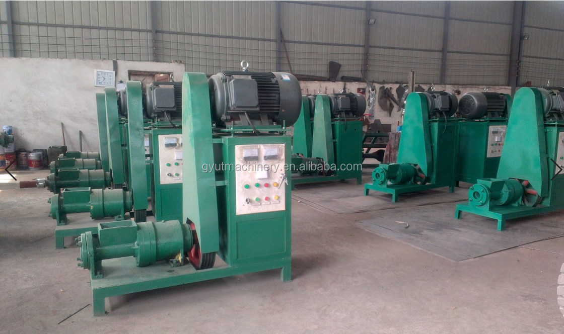 1750*1250*680 Tensión 380v Bagasse Caña de azúcar Carbón de leña Briquette Prensa Máquina de la planta