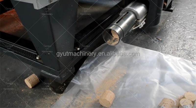 2024 Máquina de fabricación de briquetas de biomasa de aserrín con tensión de 380v y prensa hidráulica