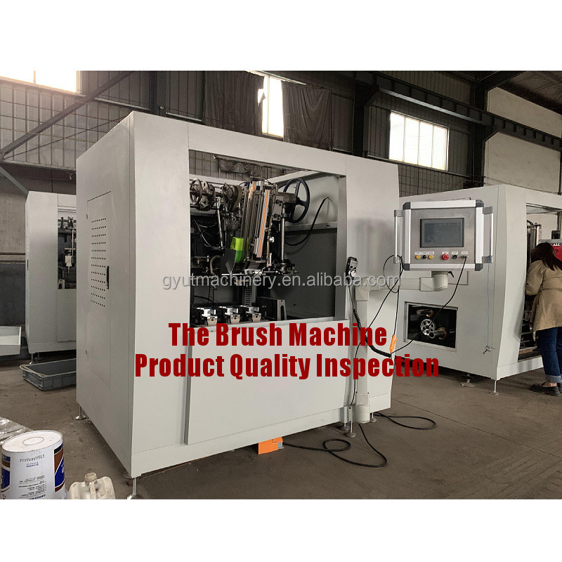 Máquina de fabricación de escobas multifunción de 5 ejes de alta capacidad de voltaje automático 220v/380v
