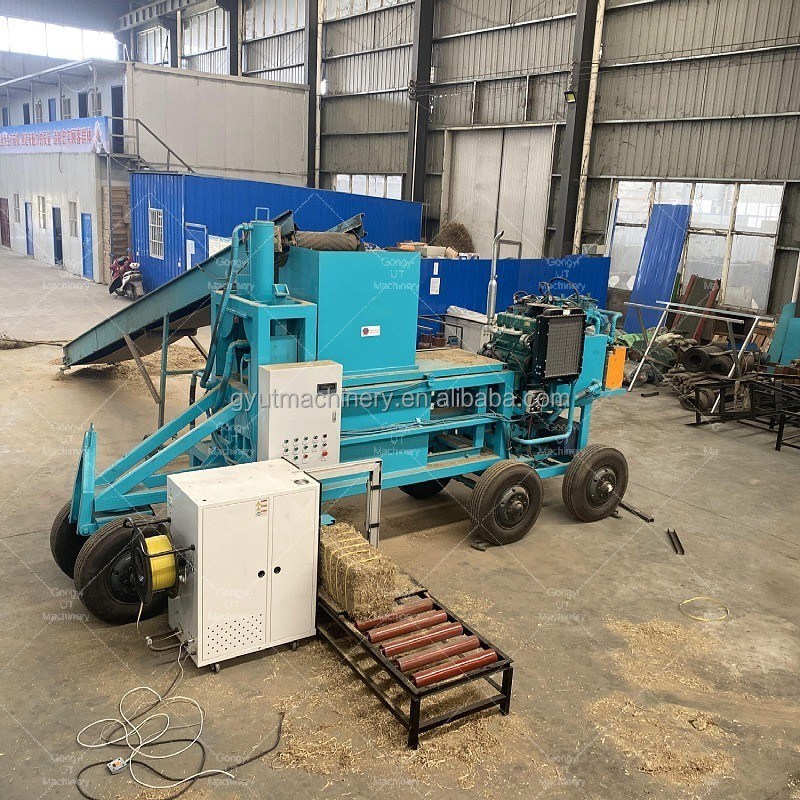 Máquina hidráulica de embalaje para hierba, heno, estaca de arroz, ensalado, ensalado Tamaño 600*400*300 mm