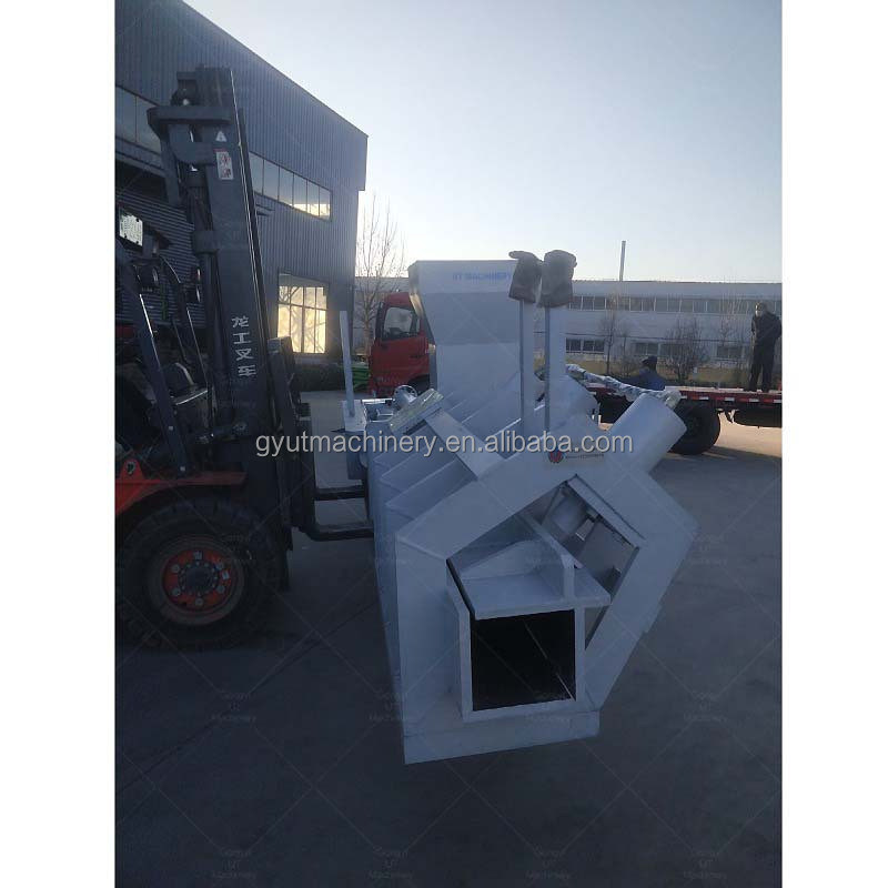 5 mm de alimentación de materias primas Tamaño de la máquina de prensa de bloques de coco 5 kg de la máquina de bloques de pit de coco