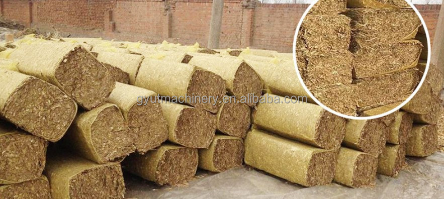 80-120 Balas Capacidad Baling Prensa Machie La mejor solución para las chapas de madera Cama