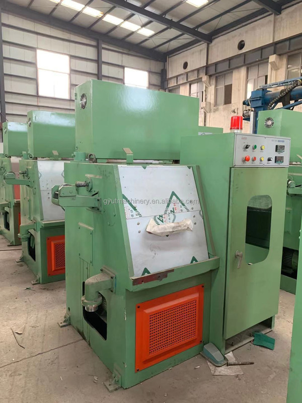 Máquina de dibujo de alambre de acero bajo en carbono con recubrimiento de carburo de tungsteno y motor de 7.5kw