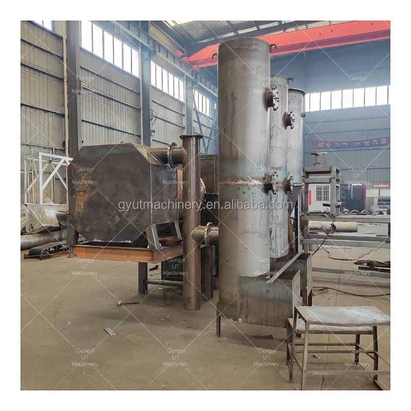 Ventaja sin humo 2023 Jute palos Horno de carbonización de carbón peso 13000 KG