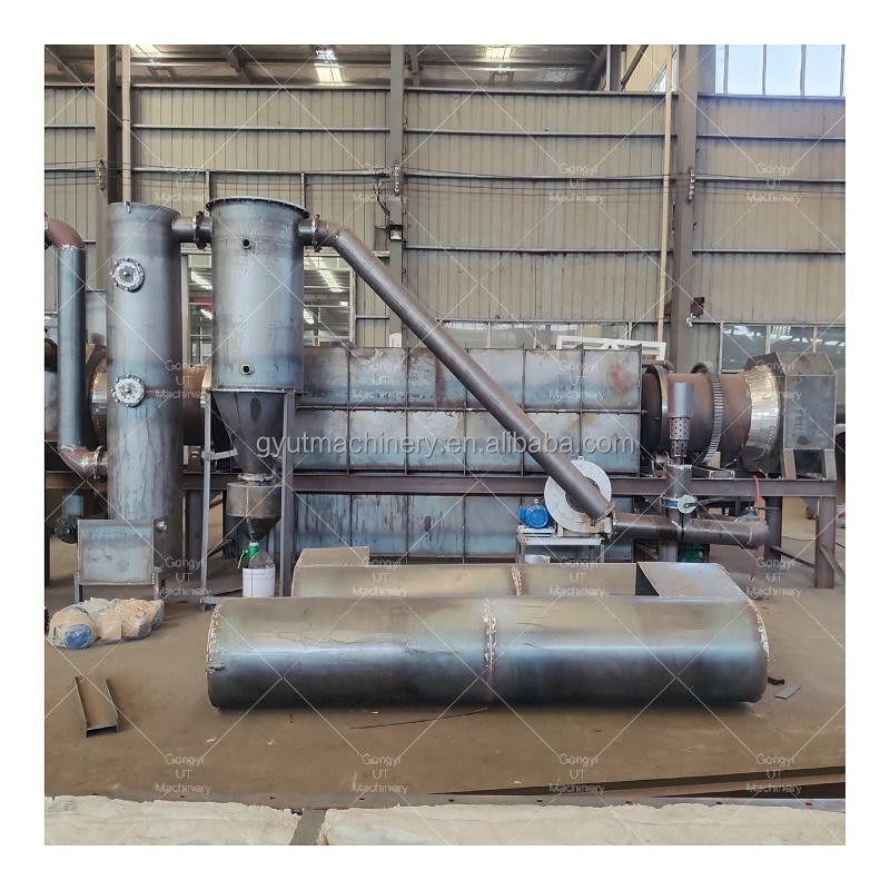 Ventaja sin humo 2023 Jute palos Horno de carbonización de carbón peso 13000 KG