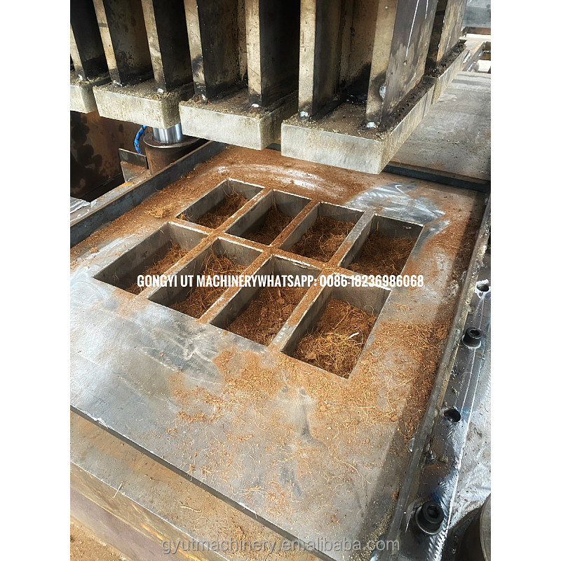 Máquina vertical de bloques de Cocopeato orgánico natural perfecta para las necesidades de los grandes almacenes