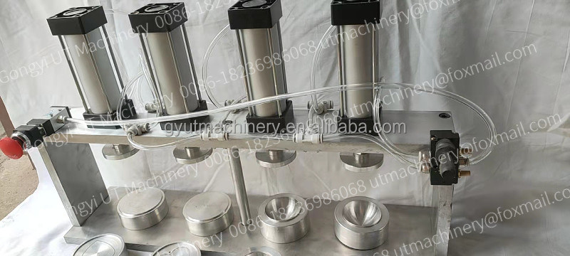 La máquina de prensa de bolas de sal para baños hechos a mano llega a Rusia con certificado ISO