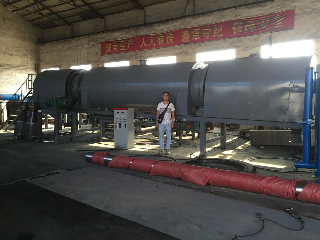 3.0*3.5*5.5 Equipo de elevación de aserraderos Briquetas de leña Horno de carbón