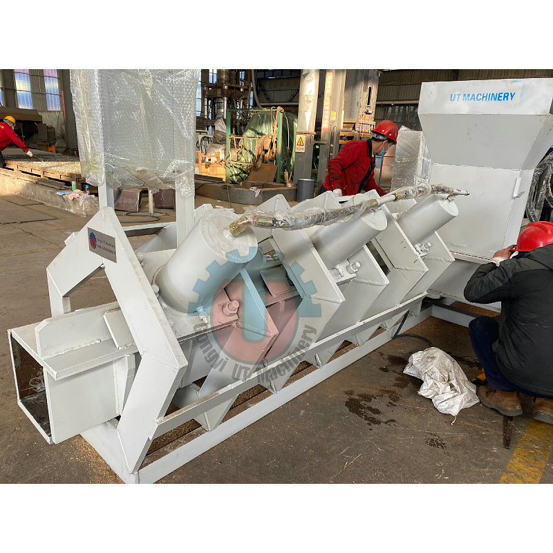 6500 KG Máquina hidráulica de fabricación de bloques de turba de coco para bloques de 5 kg Presión en alta demanda