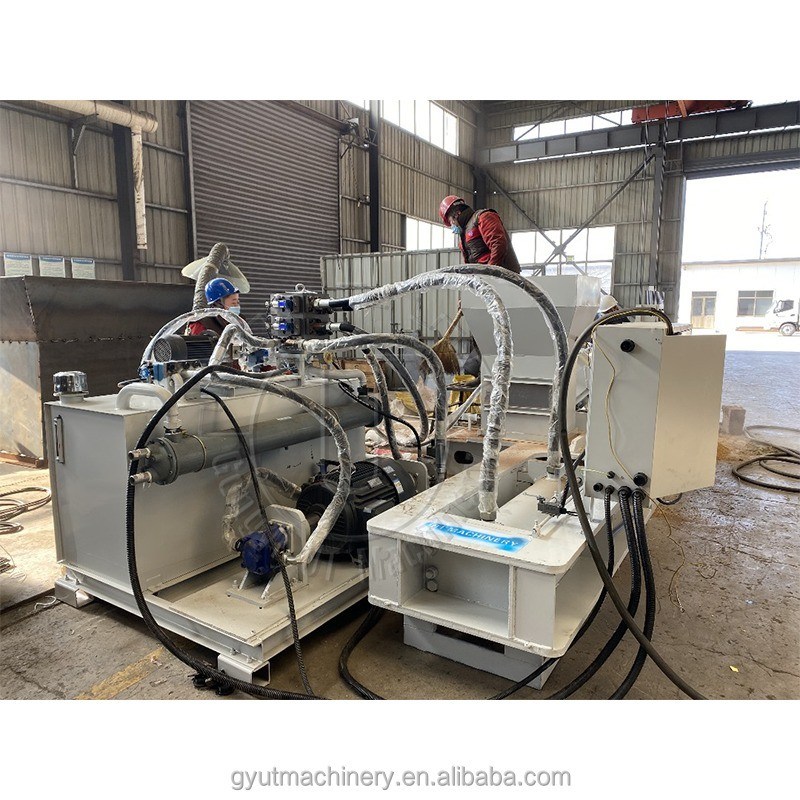 5 kg Tamaño de alimentación Máquina de prensado de bloques hidráulica de turba de coco Tipo horizontal para bloques