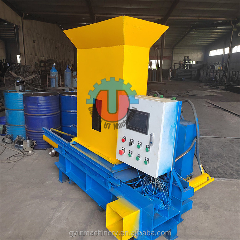 2300*5700*2900mm Máquina de embalaje de ropa de cama para mascotas para comprimir astillas de madera y aserrín