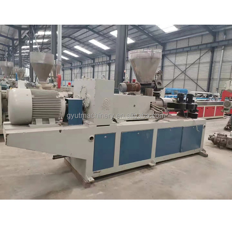 Máquina de extrusión de tuberías de PVC de doble tornillo para la línea de producción de tubos de agua/PVC