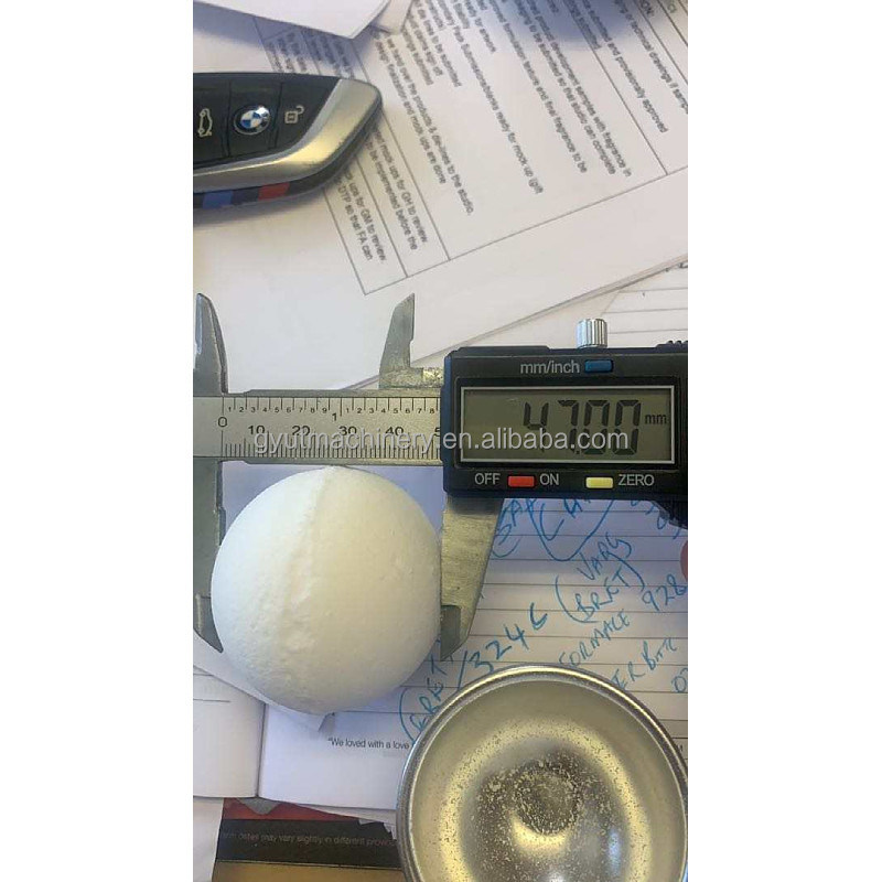 Producción de bombas de baño hidráulicas para prensa de bolas de sal Presionador de bolas de baño Máquina para hacer jabón