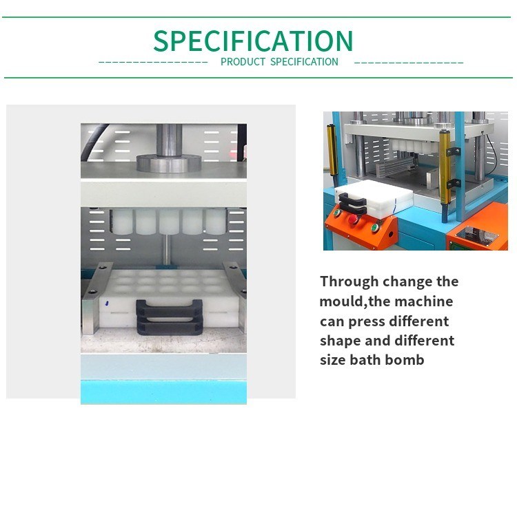 Producción de bombas de baño hidráulicas para prensa de bolas de sal Presionador de bolas de baño Máquina para hacer jabón