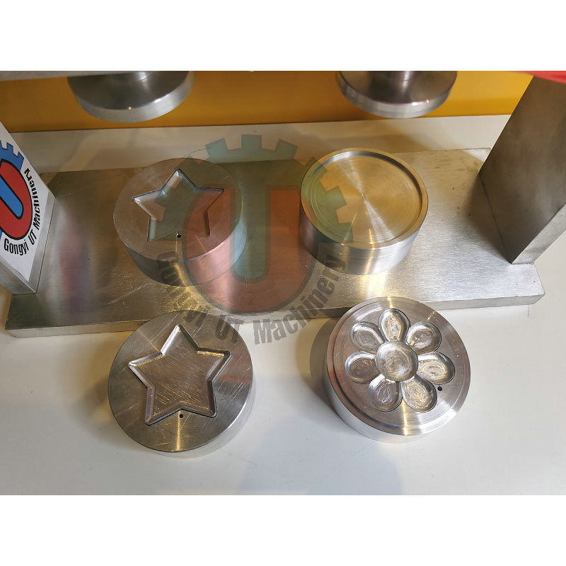 Fácil de operar bomba de baño de sal de bola de prensa manual para la pequeña máquina de envoltura de compresión de vapor