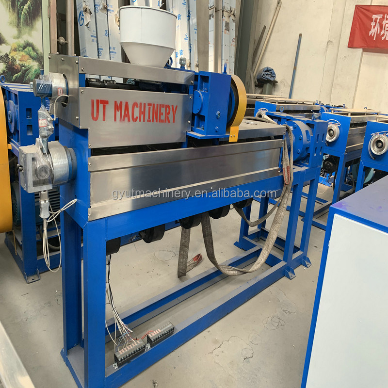 Máquina de extrusión de cable de potencia de extrusora principal de 22kw para cables de tamaño pequeño de 10 mm