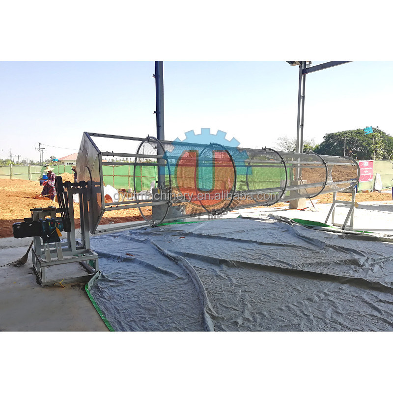 Máquina de trituración de casca de coco Peso de 2,8 a 3,8 toneladas Máquina de extracción de fibra de coco