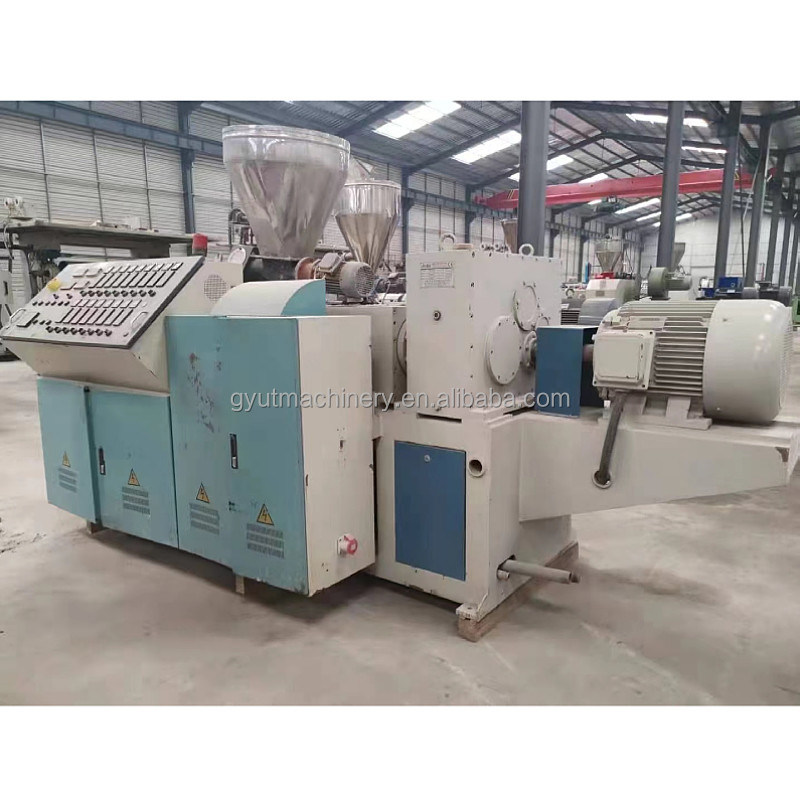Máquina para la fabricación de tubos de PVC/extrusora de tubos usados/máquina para la fabricación de tubos para perfiles