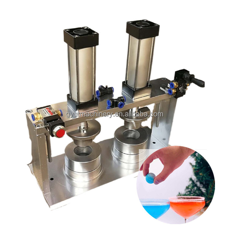 Máquina de moldeado de prensa de bolas de bebidas hechas a mano para hacer barras de diseño avanzado