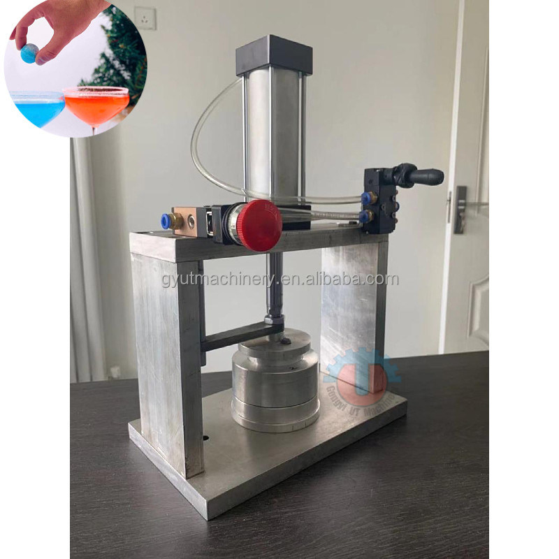 Máquina de moldeado de prensa de bolas de bebidas hechas a mano para hacer barras de diseño avanzado