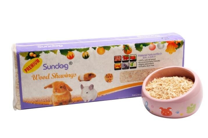 Máquina de embalaje de hojas de madera de alto rendimiento para lecho de caballos