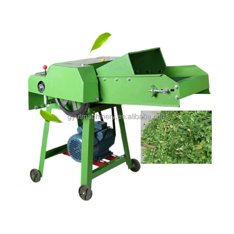 Suministro de paja trituradora de paja para la agricultura cortador de heno equipo de corte tamaño 1-5cm