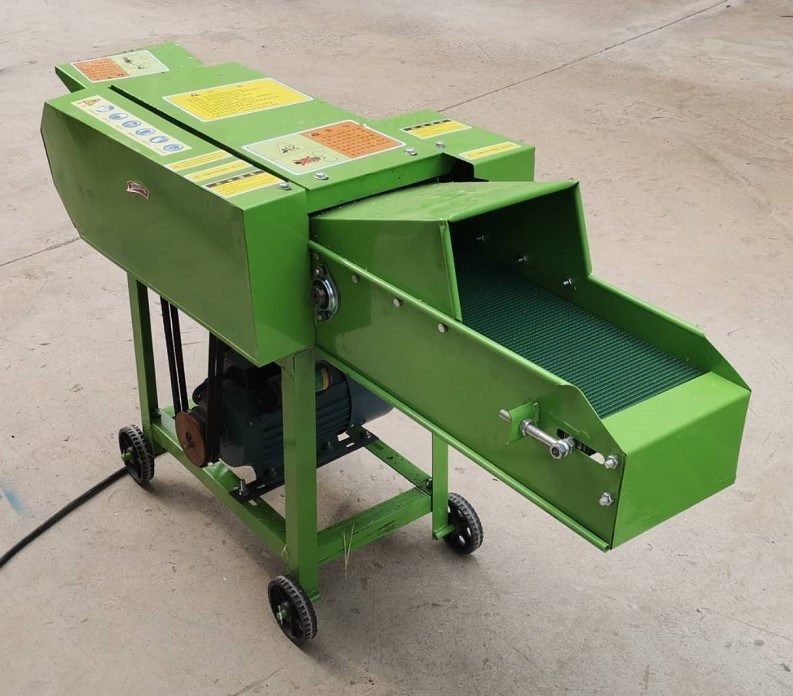 Suministro de paja trituradora de paja para la agricultura cortador de heno equipo de corte tamaño 1-5cm