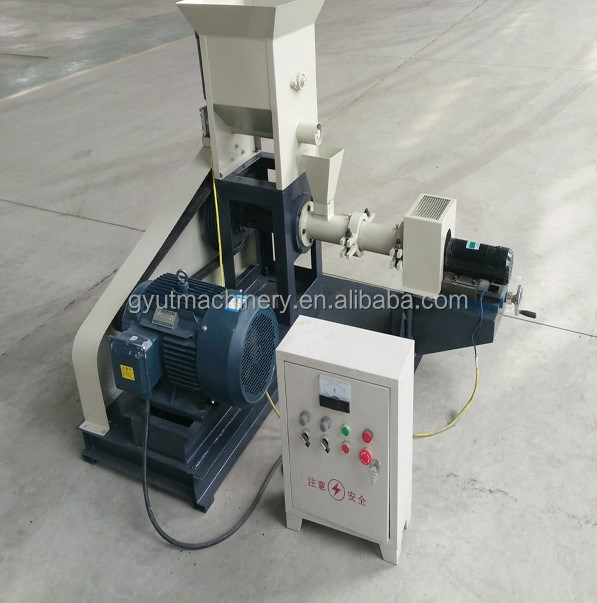 Máquina de fabricación de alimentos para peces de rendimiento estable Máquina de alimentación de paletas para sumergir alimentos flotantes