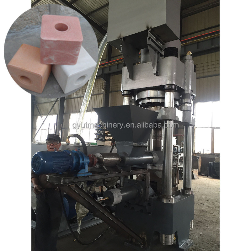 50000 UT Máquina hidráulica de lamido de bloques de 8 toneladas/h para la producción de lamido de sal de vacuno