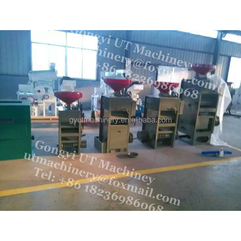 780*760*1700mm Mini Maquina de fresado de arroz Huller Husker para fresado de alta capacidad