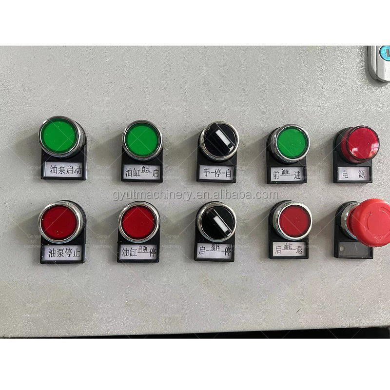 Máquina de prensado de pistón de biomasa de madera de 65 mm con voltaje 380/220 y piezas de repuesto