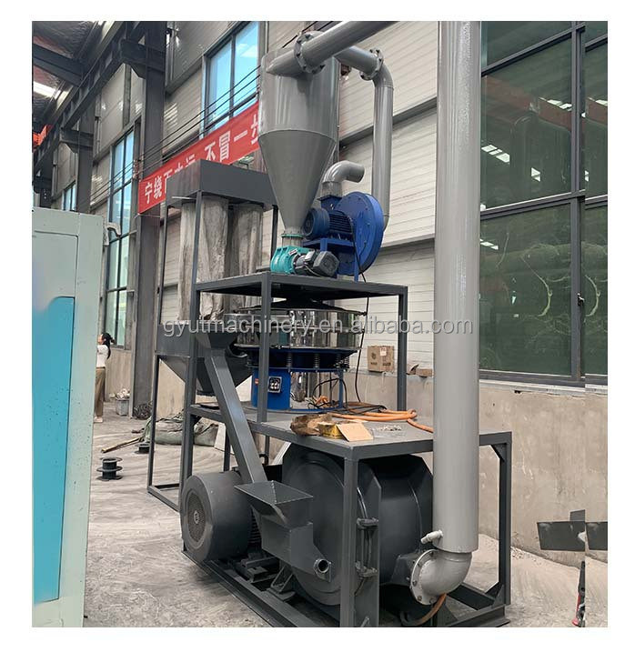 Línea de granulación de pelletización de molino pulverizador de plástico de aluminio para envases de ampollas médicas