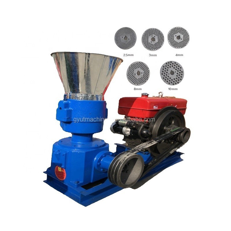 Máquina de procesamiento de alimentos para piensos de salvado de trigo de 100 kg Maquinaria para moler y mezclar alimentos para aves de corral