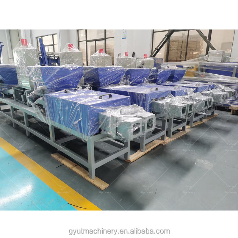 75mm*75mm Paletas de madera Pies Maquina de hacer bloques de madera perfecta para obras de construcción