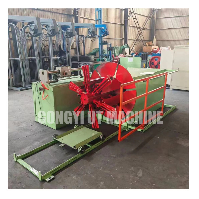 Máquina de bobina de bobina de cobre de 320 mm de diámetro exterior con potencia de motor de 2,2 kW
