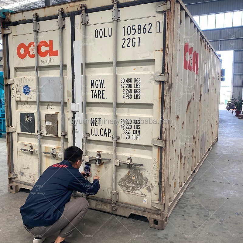 80-120 Balas Alta capacidad Alfalfa Hay Presión de la máquina de bloques Hojas de paja comprimidor de la paleta