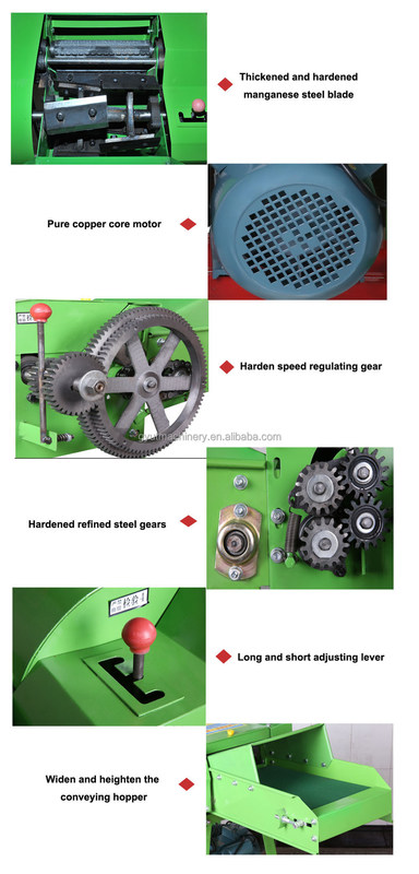 Cortador de forraje de primera clase cortador de paja para cortar hierba de ganado en Pakistán