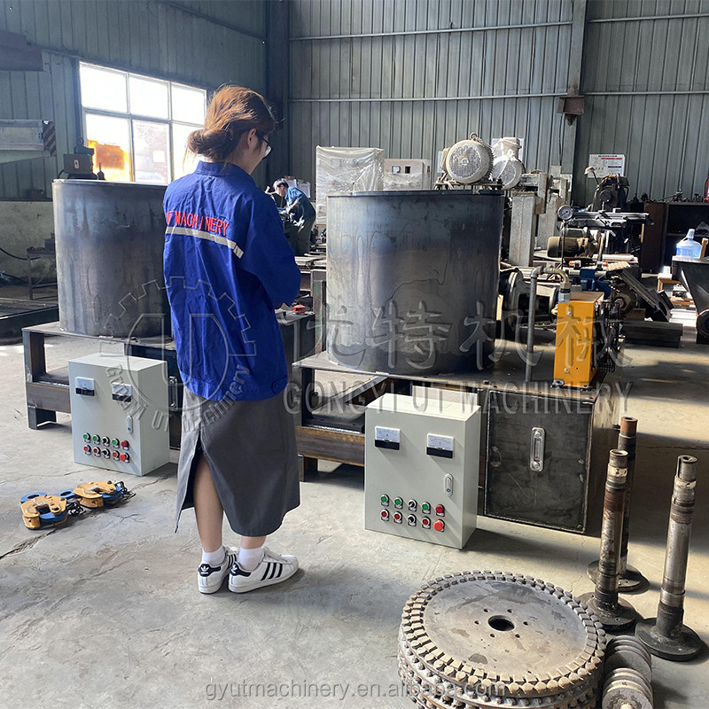 70mm Rod Stick Home Máquina de estampado de pistón sólido para briquetas de madera