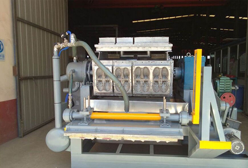 2024 Máquina de moldeo de pulpa de papel totalmente automática para bandejas de huevos Plato de frutas y elaboración de platos