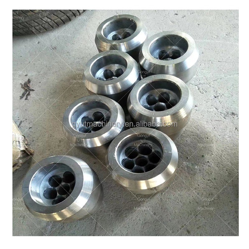 Máquina de expresión de briquetas de madera con doble extremo de mortero horizontal para diámetros de 8 mm a 75 mm