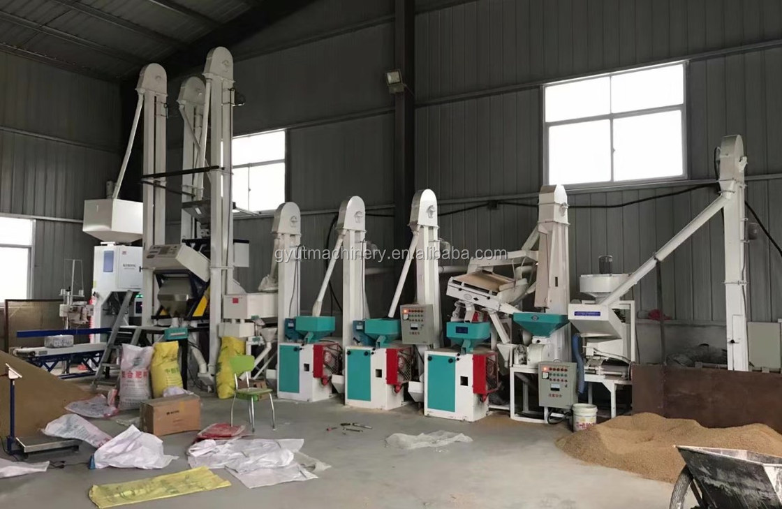 1300 KG Capacidad de la máquina de limpieza de arroz para el hogar para la máquina de molino de arroz más blanca