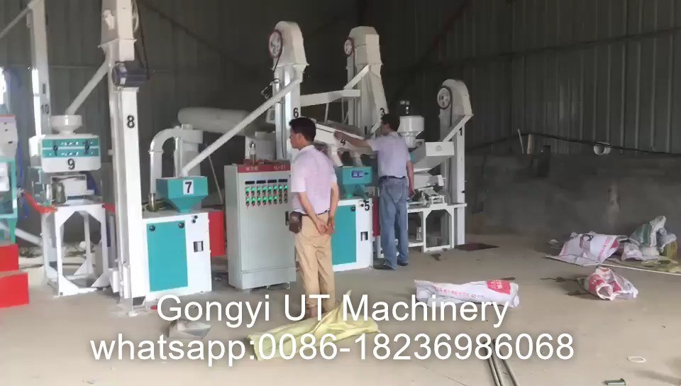 Máquina de moler de arroz automática de 380 V para materiales de acero inoxidable y arroz