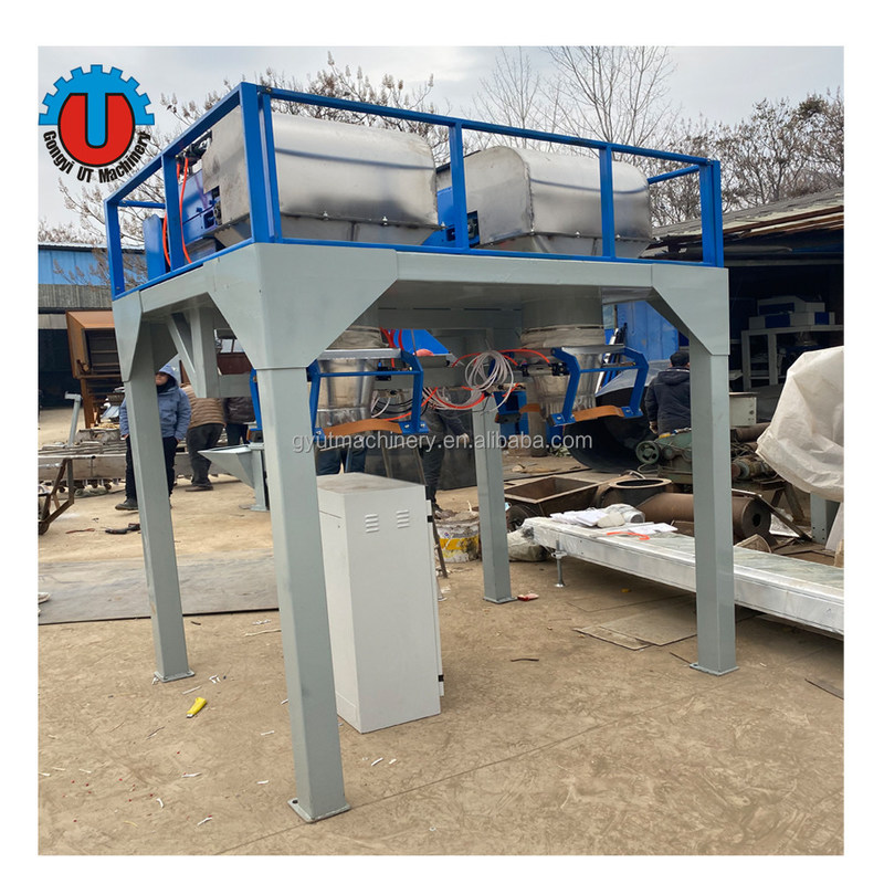 Máquinas automáticas de llenado de bolsas de granel para productos químicos de 50 a 60 bolsas/min.