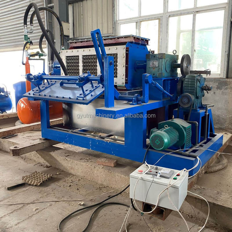 Diseño de una máquina automática de prensado/formación/moldado de placas de huevo de papel con voltaje de 380 V