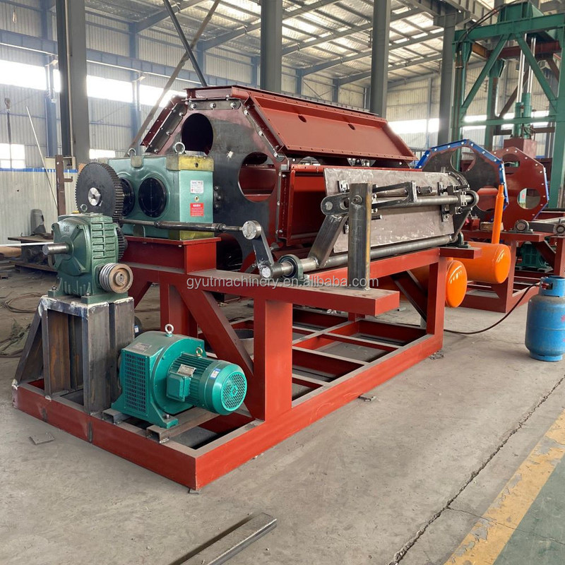 Diseño de una máquina automática de prensado/formación/moldado de placas de huevo de papel con voltaje de 380 V