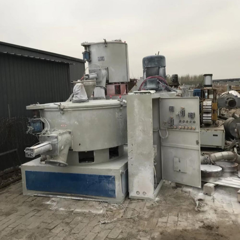 2016 Mezclador de enfriamiento de polvo UPVC de segunda mano de alta velocidad para material de fórmula de potencia de PVC