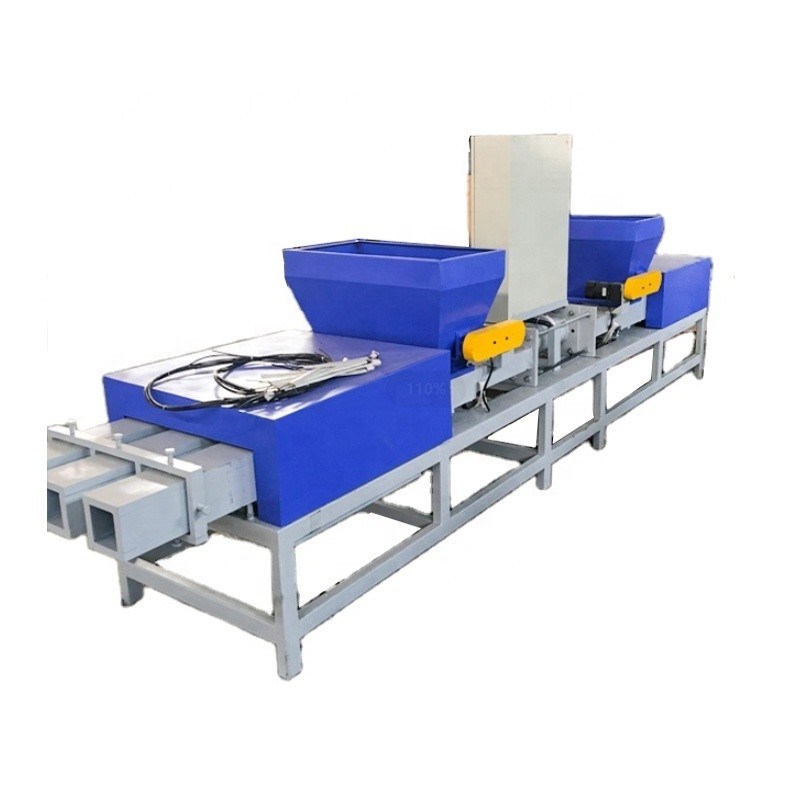 Máquina de prensado de bloques de madera para prensado en caliente de tablero de madera cortador de sierra de madera pallet pies