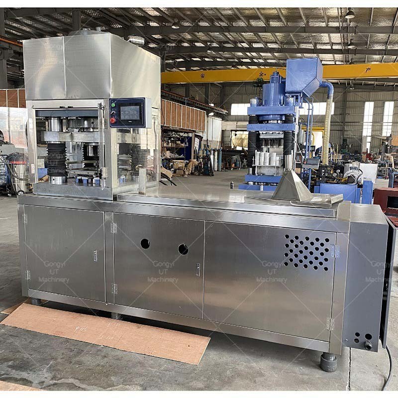 Máquina de moldeado de bolas de baño automática completa para hacer bombas de baño redondas cuadradas