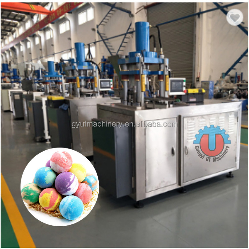 Máquina de moldeado de bolas de baño automática completa para hacer bombas de baño redondas cuadradas